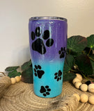 Cat Mama Tumbler | Glitter Tumbler | Custom Tumbler