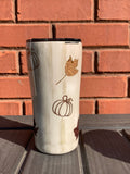 Pumpkin Spice Tumbler ~ Glitter Tumbler ~ If Loving Pumpkin Spice is wrong I don't wanna be right