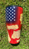 We the People 2nd Amendment Tumbler/American Flag/The Constitution of the United States of America