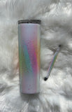 Custom Glitter Tumbler & Pen Set | Glitter Tumbler | Glitter Pen | Glitter Pen | Unicorn Burst Tumbler