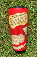 We the People 2nd Amendment Tumbler/American Flag/The Constitution of the United States of America